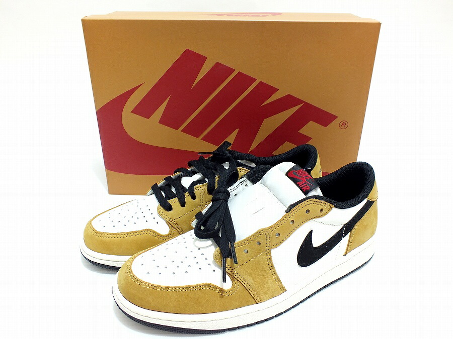 【未当て嵌める】 Nike Air Jordan 1 Low OG \"Rookie of the Year/Sail and Golden Harvest\"" CZ0790-107 28.5糎 ナイキ エアジョーダン1 置き目 OG \""洟垂れ小僧 オブ ザ イヤー/セイル アンド ゴールデン ハーより良い\"" 【鹿屋店】"
