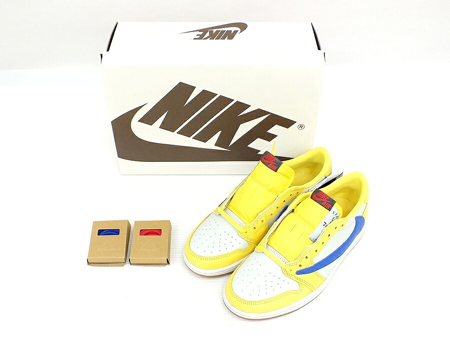 【未使用】 Travis Scott × Nike Women's Air Jordan 1 Retro Low OG \