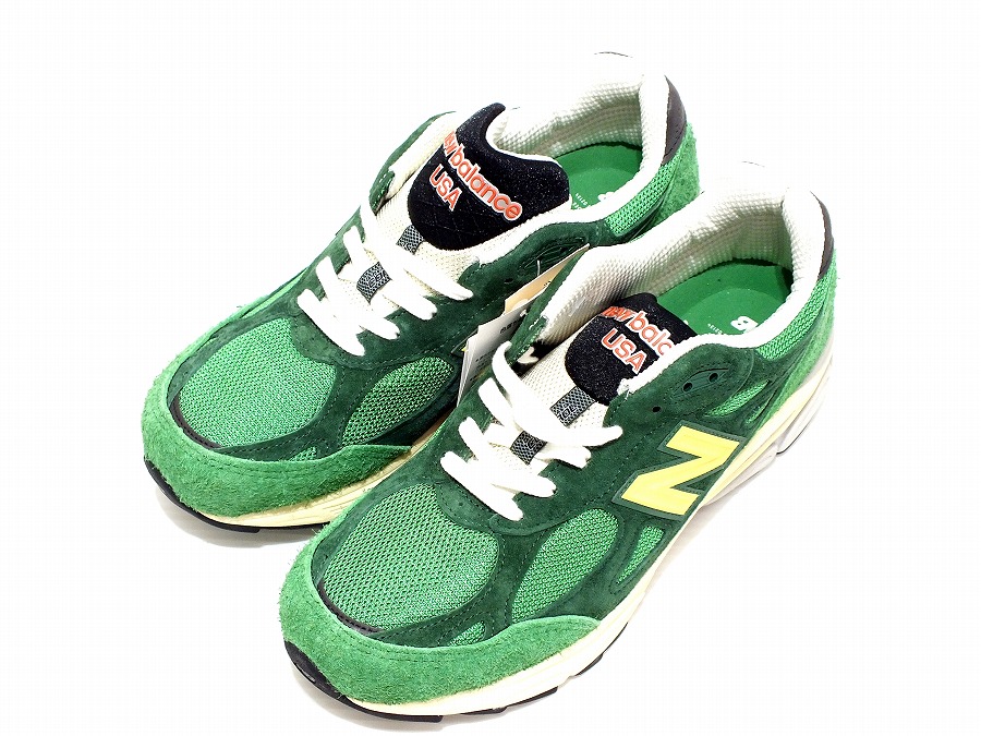 【未当て嵌める】 New Balance 990V3 \"Green/Yellow\"" M990GG3 26.5糎 ニュー平衡にする 990V3 \""緑であること/黄色\"" 【鹿屋店】"
