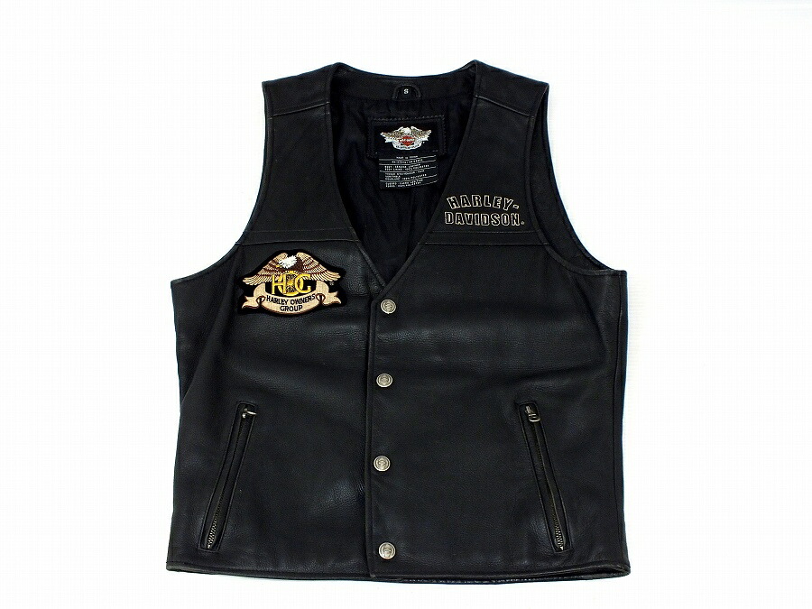 楽天市場】ハーレーダビッドソン メンズ バー＆シールドベスト_97403