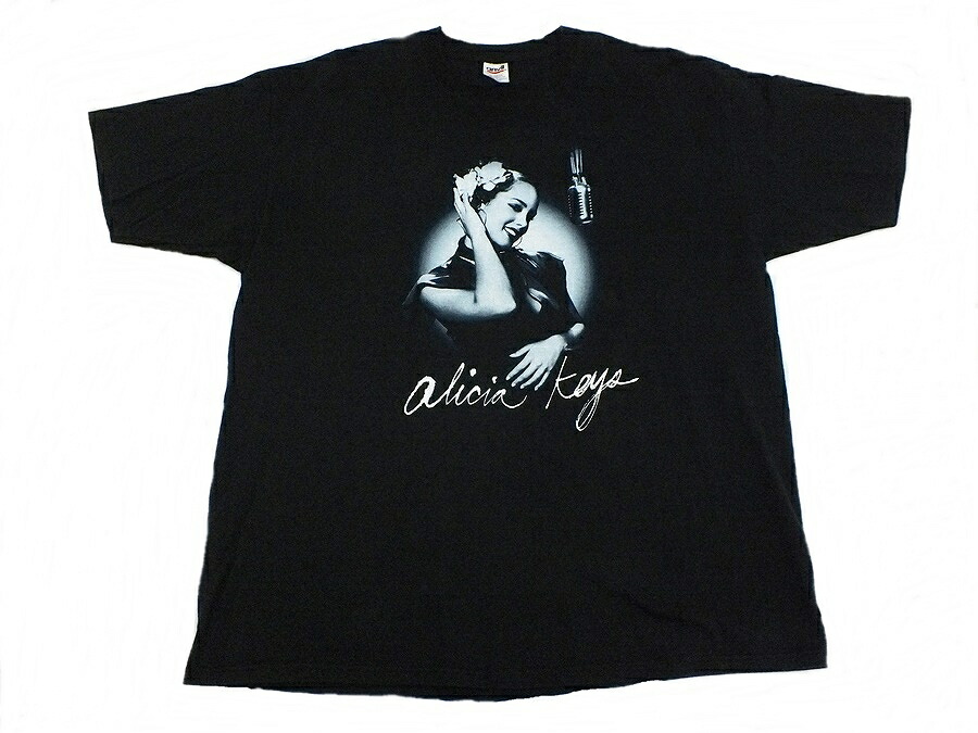 楽天市場】ALICIA KEYS Bootleg Tour T-Shirt アリシア・キーズ