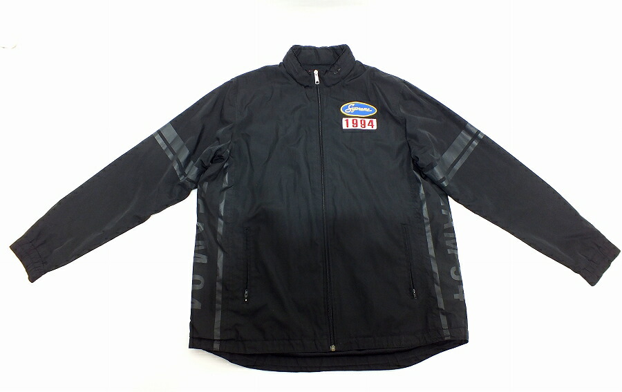 楽天市場】13AW SUPREME × WISE Racing Jacket 黒 S シュプリーム