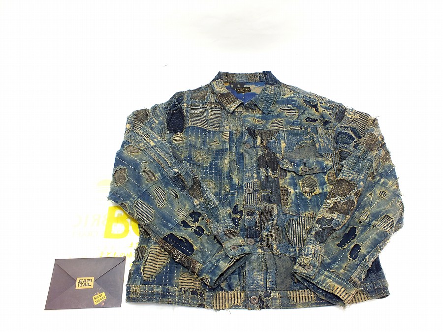 【中古】KAPITAL ボロジャケット EK-1549LJA "キャピタル ダメージデニムジャケット メンズトップス" XXL【鹿屋店】|FIVE MALL