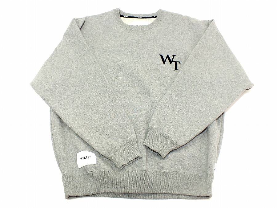 【中古品】WTAPS 26SS ACADEMY SWEATER / COTTON / ASH GRAY 261ATDT-CSM04 "ダブルタップス アカデミー スウェット セーター メンズトップス" M(02)【鹿屋店】|FIVE MALL