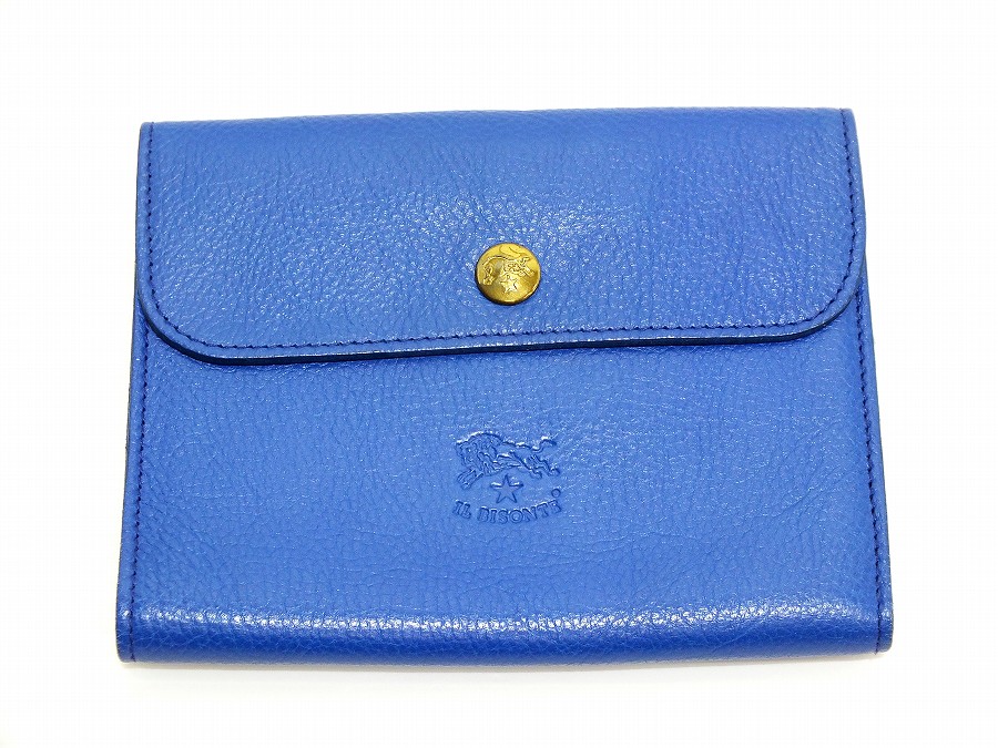 【中古】ILBISONTE 二つ折り財布 ウォレット レザー がま口 イルビゾンテ C0421【鹿屋店】 12,375円