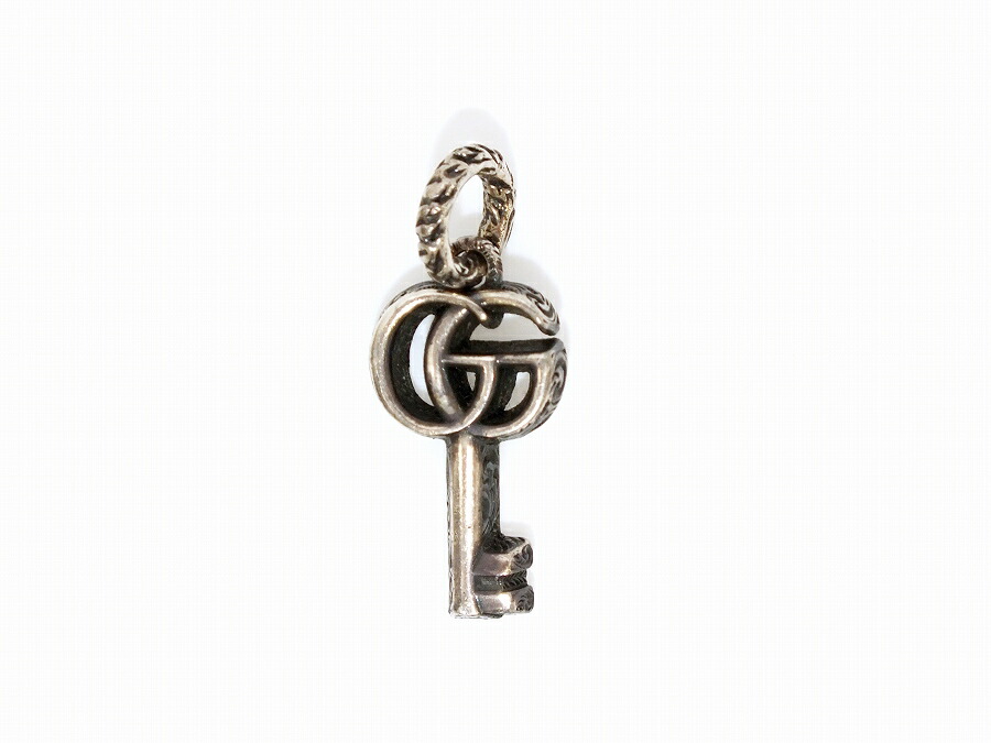 【箱付き】GUCCI チャーム ダブル キーホルダー キーリング シルバー金具 楽天市場】GUCCI グッチ チャーム ダブル キーホルダー
