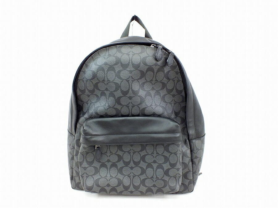 ◎COACH コーチ リュック バッグパック シグネチャー ブラックF55398 COACH】コーチ バックパック F55398 リュック・デイパック