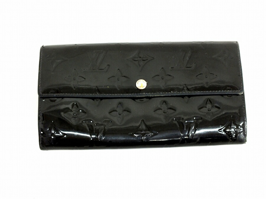 【中古】LOUIS VUITTON モノグラム ヴェルニ ポルトフォイユ サラ M90152/TN3173 メンズ レディース財布【鹿屋店】