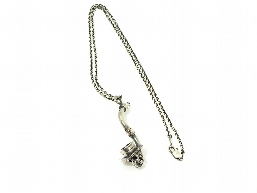 【中古】Five Pointz スカルハット ネックレス ONE SHOT メンズアクセサリー【鹿屋店】｜FIVE MALL