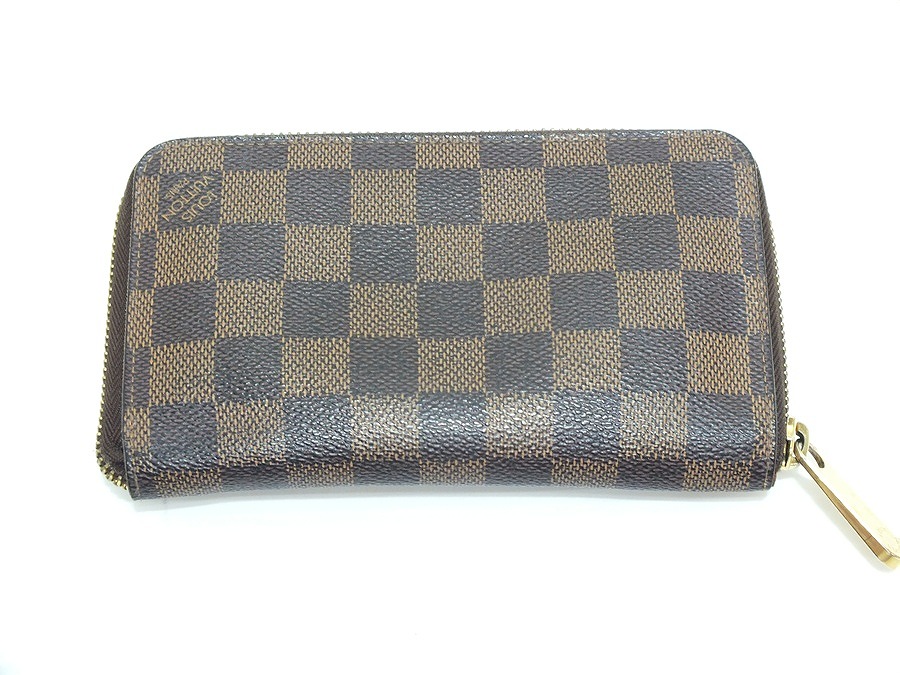【中古】 LOUISVUITTON ダミエ ジッピー コンパクト ウォレット N60028 ルイヴィトン メンズ レディース 財布【鹿屋店】|FIVE MALL