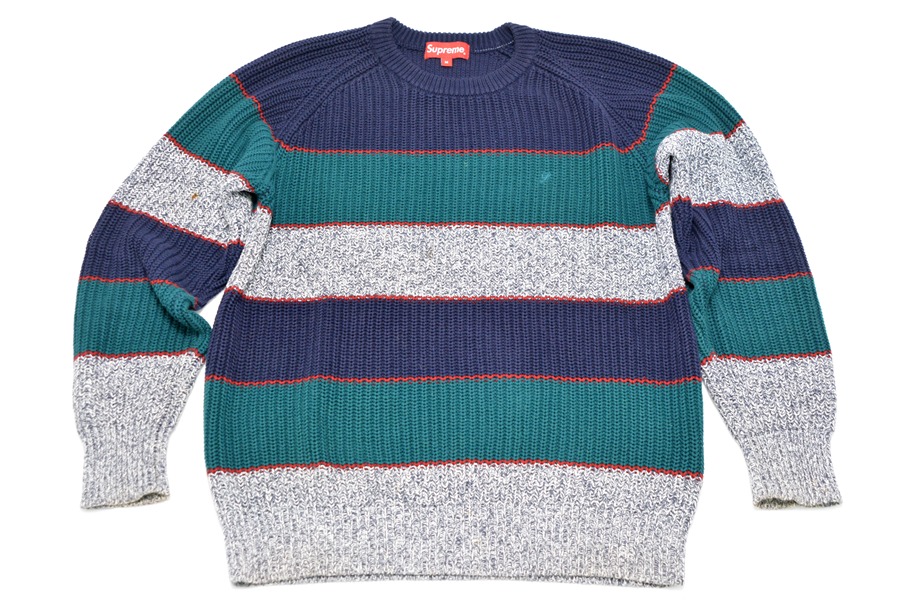 【最終値下げ】supreme オンブレボーダーニット 12101187-b.jpg
