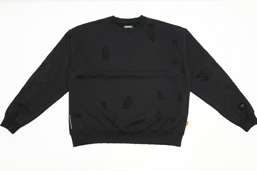 【未使用】TIGHTBOOTH × DELUXE DAMAGE CREW SWEAT FW25-20th10 \