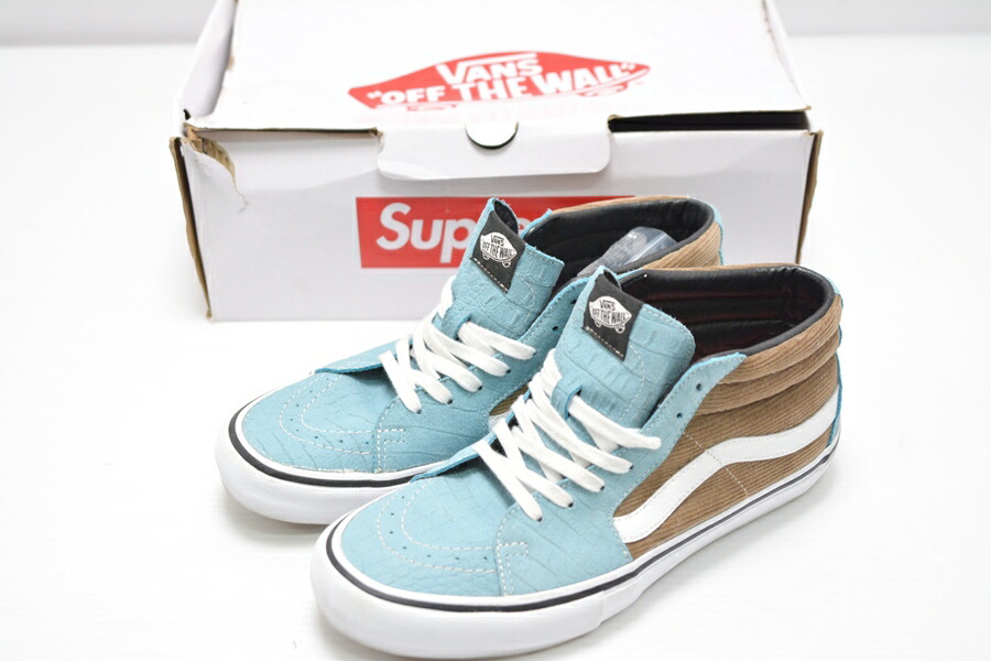 楽天市場】9.5 (27.5cm) 【Supreme/Vans Croc Corduroy Lampin