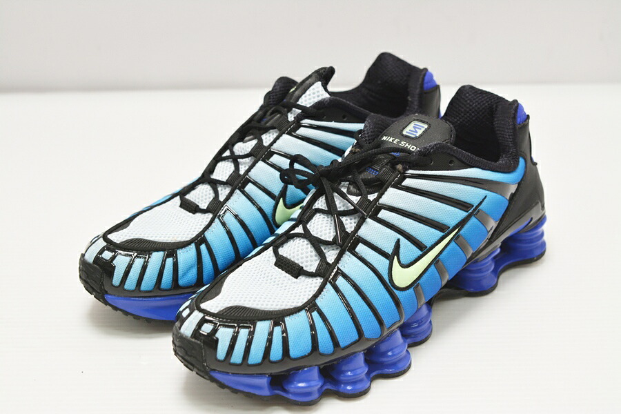 【中古】 Nike Shox TL "Vapor Green/Racer Blue" AV3595-009 26.5cm "ナイキ ショックス TL "ヴェイパーグリーン/レーサーブルー"" メンズ スニーカー 【日南店】|FIVE MALL