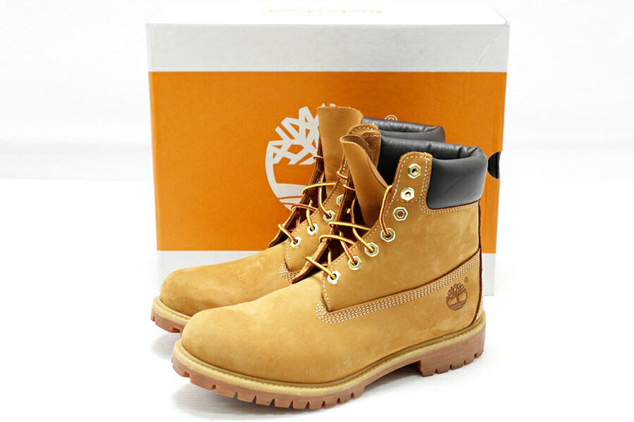 【中古】 Timbeerland 6-inch Premium Waterproof Boots "Yellow Boots" 110061 27cm "ティンバーランド 6インチ プレミアム ウォータープルーフ ブーツ "イエローブーツ"" メンズ シックスインチブーツ 【日南店】｜FIVE MALL