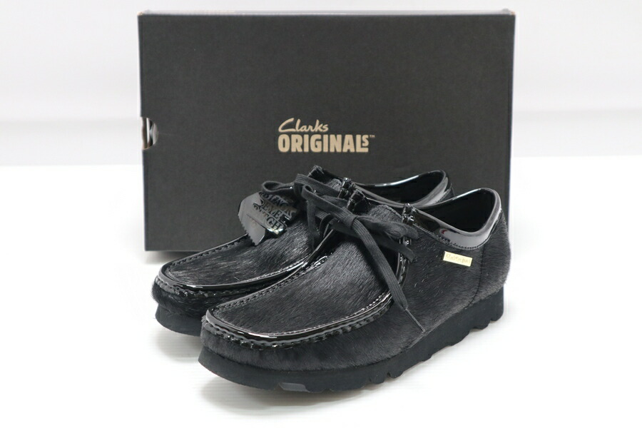 【中古】 atmos × BlackEyePatch × Clarks Wallabee \