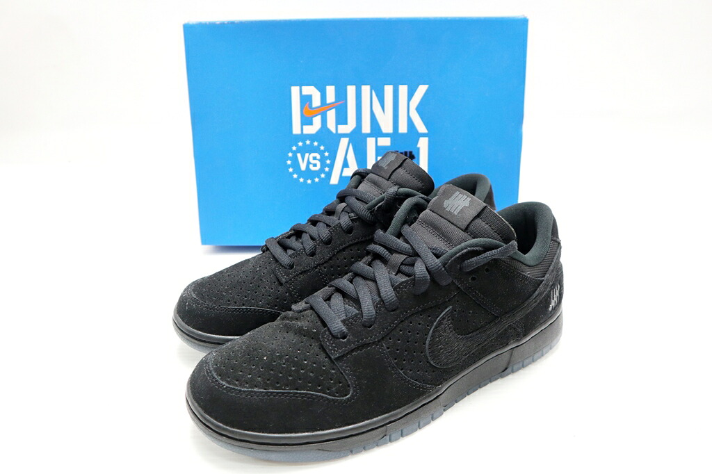 【中古】 UNDEFEATED × Nike Dunk Low SP \"5 ON IT\"" DO9329-001 28糎 \""アンディフィーテッド × ナイキ ダンク 置き目 SP \""ファイブオンイット\""\"" メンズ スニーカー 【日南店】"