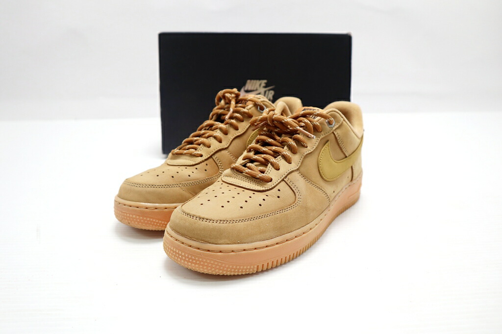 【中古】 Nike Air Force 1 Low '07 WB "Flax/Wheat" CJ9179-200 26.5cm "ナイキ エアフォース1 ロー '07 WB "フラックス/ウィート"" メンズ スニーカー 【日南店】｜FIVE MALL 6,600円