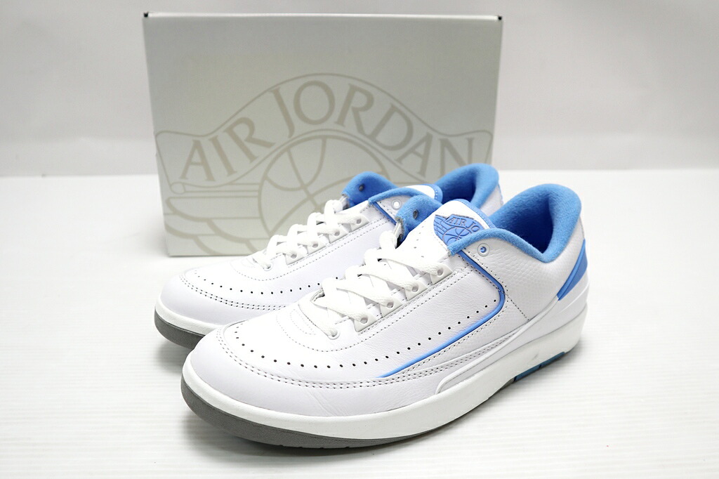 【中古】 Nike Air Jordan 2 Retro Low "University Blue" DV9956-104 28.5cm "ナイキ エアジョーダン2 レトロ ロー "ユニバーシティブルー"" メンズ スニーカー 【日南店】｜FIVE MALL