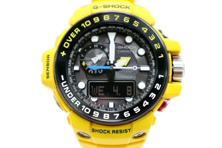 【中古】 CASIO G-SHOCK MASTER OF G - SEA GULFMASTER GWN-1000H-9AJF カシオ Gショック マスターオブジー シー ガルフマスター メンズ 腕時計 ウォッチ 【日南店】