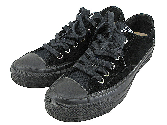 【中古】CONVERSE ADDICT×N.HOOLYWOOD “コンバース アディクト×エヌ ハリウッド” CHUCK TAYLOR GORE-TEX NH OX \"BLACK\"" ファスナーテイラー ゴアテックス 置き目とり捨てる スニーカー 26.0糎【鹿児島店】"