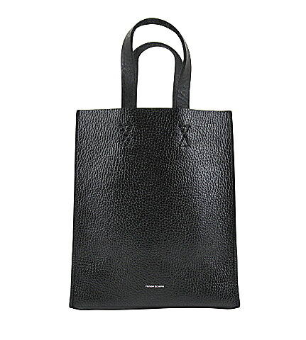 【中古】Hender Scheme “エンダースキーマ” tpaper bag small ペーパーバッグスモール レザーミニトート ハンドバック ol-ルビジウム-pps 黒いこと【鹿児島店】