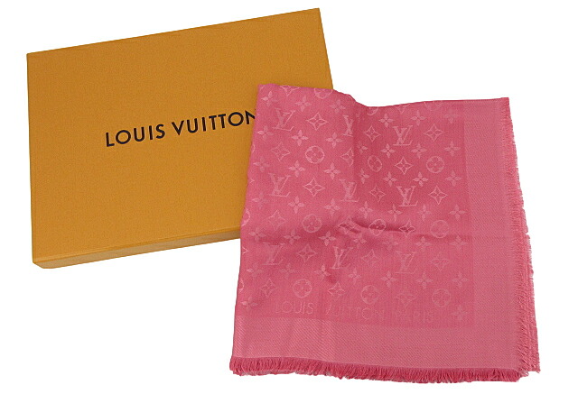 【中古】LOUIS VUITTON “ルイヴィトン” 肩かけ・モノグラム 古典派音楽 袈裟 M78900 サクラ色【鹿児島店】