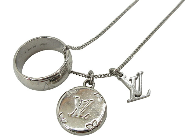 ルイ ヴィトン モノグラム リング ペンダントトップ 楽天市場】【ジュエリー】LOUIS VUITTON ルイ ヴィトン リング