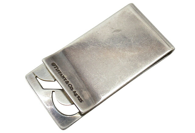 TIFFANY & Co 925 シルバー ハート マネークリップ TIFFANY&Co. ティファニー マネークリップ ハートモチーフ シルバー925