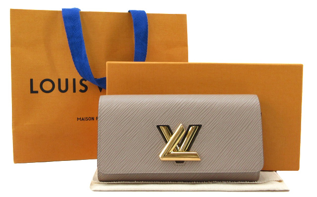 中古 Louis Vuitton ルイヴィトン エピ ポルトフォイユ 捩じれ 二つ曲がり紙入れ ロングウォレット M 鹿児島販売店 貨物輸送無料 Drcade Com