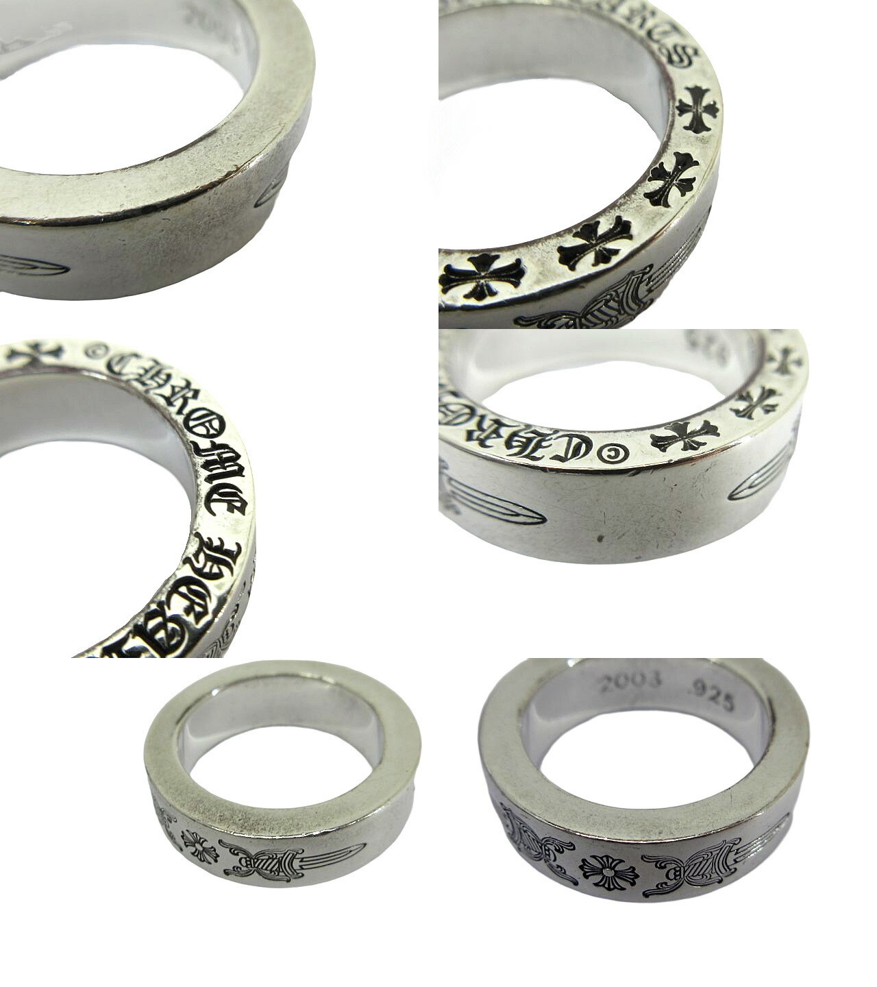 最大74%OFFクーポン CHROME HEARTS “クロムハーツ”SPASER RING 6mm