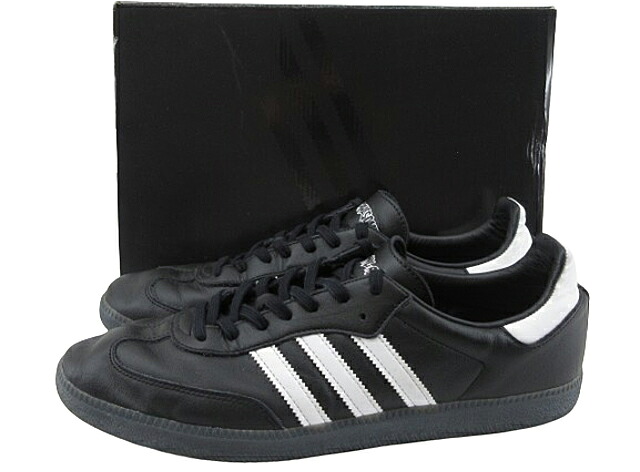 【中古】Fucking Awesome&times;adidas Originals &ldquo;ファッキン オーサム&times;アディダス オリジナルス&rdquo; SAMBA "CORE BLACK" サンバ コアブラック ID7339 ローカット スニーカー 29.5cm【鹿児島店】｜FIVE MALL
