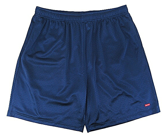 楽天市場】23SS SUPREME Small Box Baggy Mesh Short 紺 L