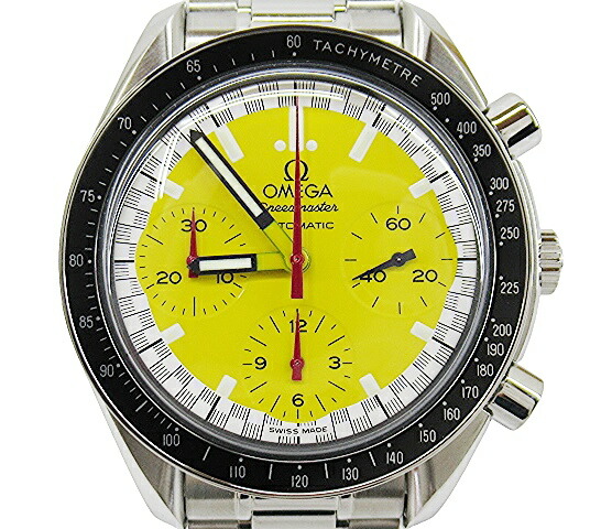 【中古】OMEGA “オメガ” Speedmaster AUTOMATIC スピードマスター レーシング・クロノグラフ ミハエル・シューマッハ オートマウォッチ 自動巻き 腕時計 3510.12【鹿児島店】