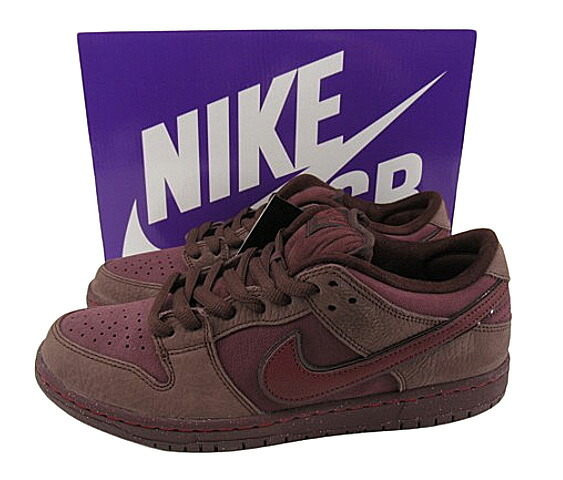 【未使用】NIKE SB "ナイキSB" DUNK LOW PRM CITY OF LOVE "BURGUNDY" ダンク ロー プレミアム シティ オブ ラブ バーガンディ FN0619-600 スニーカー サイズ28.5cm【鹿児島店】｜FIVE MALL