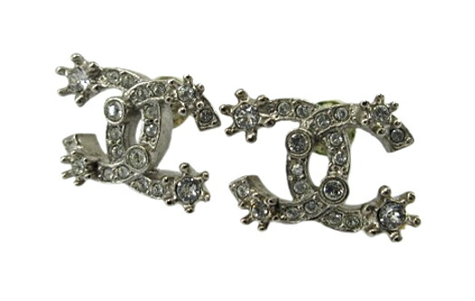 楽天市場】質屋 シャネル CHANEL フープピアス ココマーク 星