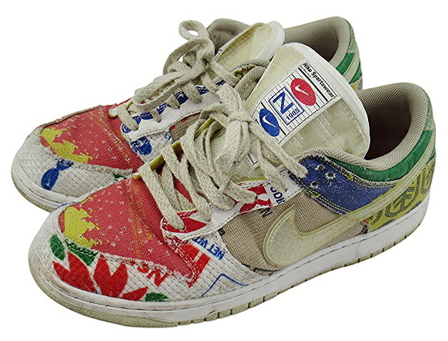 楽天市場】NIKE DUNK LOW SP CITY MARKET multi-color/multi