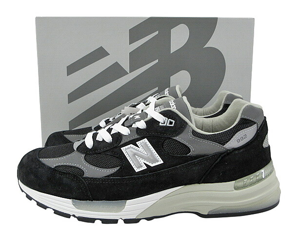 【未使用】New Balance "ニューバランス" U992BK "BLACK" MADE IN USA ブラック スニーカー サイズ28.5cm【鹿児島店】｜FIVE MALL