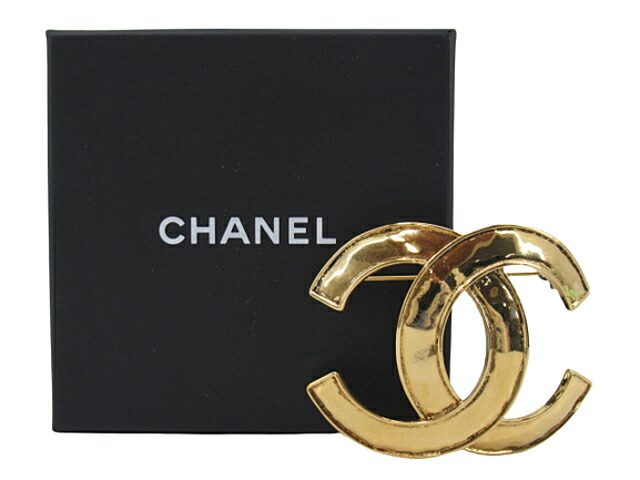 楽天市場】CHANEL 94A フリンジ ココマーク グリポアブローチ シャネル