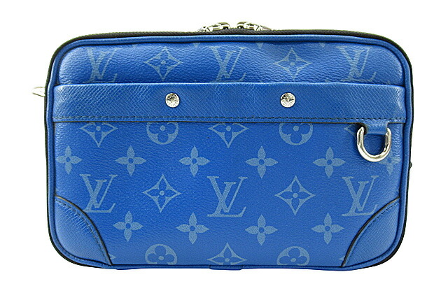 【中古】LOUIS VUITTON “ルイヴィトン” タイガラマ アルファ・メッセンジャー ショルダーバッグ クロスボディ 斜め掛け 肩掛け M31016 アガベブルー【鹿児島店】 125,400円