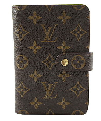 【中古】LOUIS VUITTON “ルイヴィトン” モノグラム ポルトパピエ・ジップ ミドルウォレット 二つ折り紙入れ M61207 赤銅色系【鹿児島店】