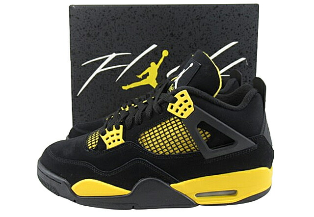 楽天市場】ナイキ エア ジョーダン 4 レトロ サンダー NIKE AIR JORDAN