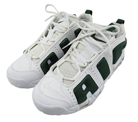 【中古】NIKE \"ナイキ\"" AIR MORE UPTEMPO LOW \""CELTICS\"" エア湖 トマス・モア 引き上げるペース 置き目 セルティックス FZ3055-102 スニーカー 大きさ27.0糎【鹿児島店】"