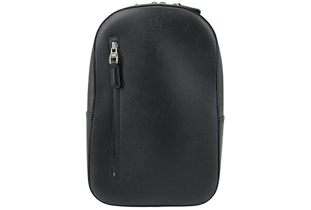 【中古】dunhill “ダンヒル” カドガン スリングバッグ クロスボディ ショルダー ボディバッグ 斜め掛け 肩掛け DU20R3277CA001 ブラック【鹿児島店】