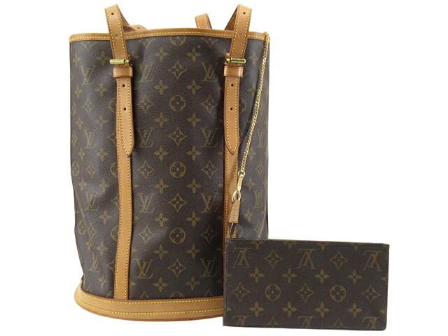 楽天市場】【中古】LOUIS VUITTON ルイヴィトン バケットGM トート