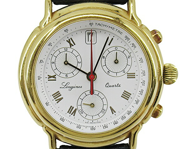 楽天市場】【中古】 稼働 ロンジン LONGINES L5.131.3 クオーツ