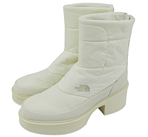 【中古】THE NORTH FACE “ザ・ノースフェイス” W Kalmia Nuptse Boots WP ウィメンズ カルミア ヌプシ ブーツ ウォータープルーフ ウィンターブーツ US9 ガーデニアホワイト×ガーデニアホワイト NFW52474 26.0cm【鹿児島店】