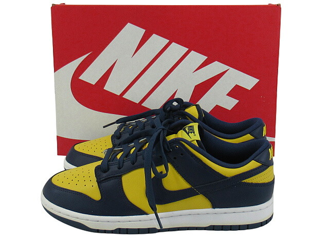 楽天市場】NIKE DUNK LOW RETRO MICHIGAN varsity maize