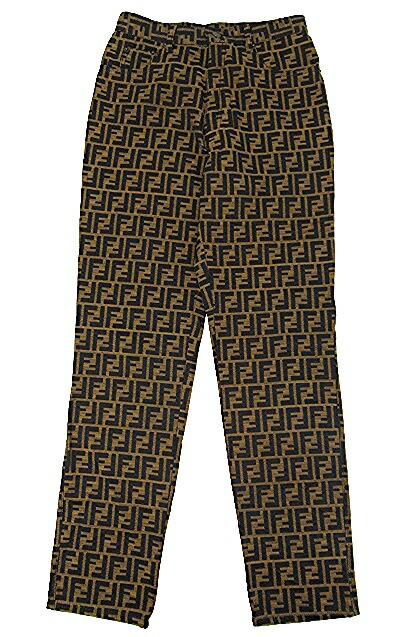 新品✨ フェンディ 22aw シルクパンツ ベージュ ロゴ サイドジップ 新品✨ フェンディ 22aw シルクパンツ ベージュ ロゴ サイド