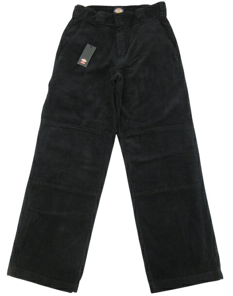 【未使用】Supreme×Dickies “シュプリーム×ディッキーズ” 22AW Double Knee Corduroy Work Pant ダブルニー コーデュロイ ワークパンツ 半タグ付き サイズ30 ブラック【鹿児島店】